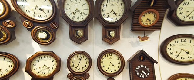 神奈川県厚木市の工房で作られる国産時計のさんてる
